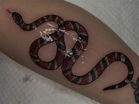 gucci snake fake tattoo|gucci snake tattoo meaning.